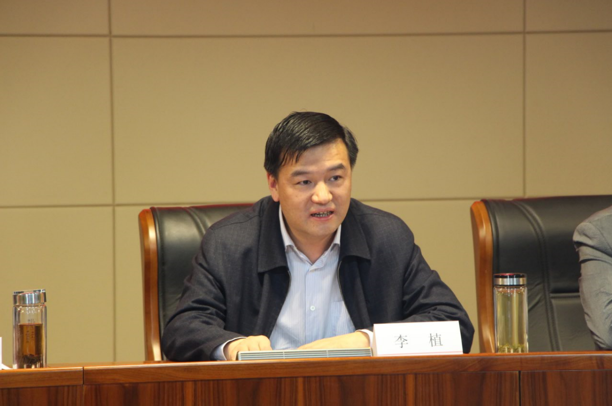 省农担公司董事长兼总经理李植讲话业务合作推进会现场省农担公司业务