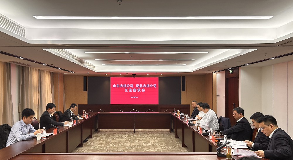 山东农担到湖北农担交流座谈