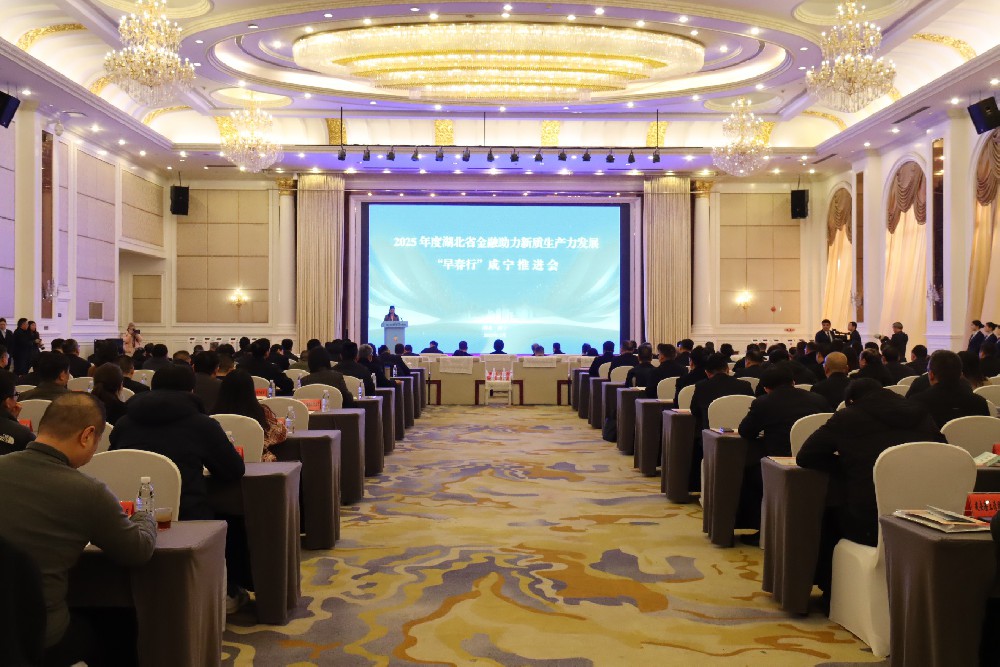 省农担公司参加2025年度湖北省金融“早春行”咸宁推进会