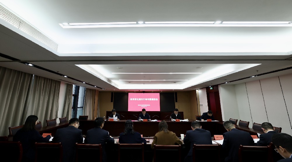 省农担公司召开国企深化改革提升行动专题推进会