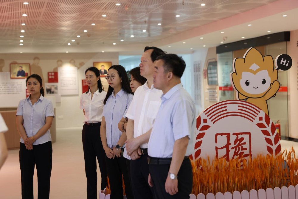 甘肃农担到公司调研交流