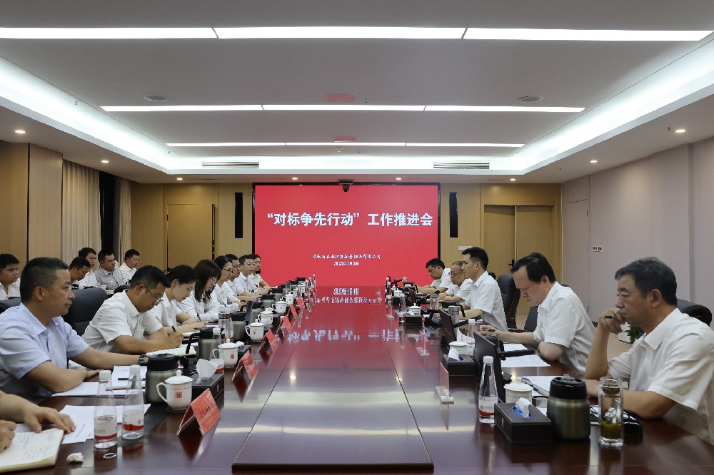 省农担公司召开“对标争先行动”工作推进会