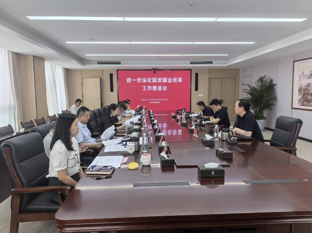 省农担公司召开进一步深化国资国企改革工作推进会